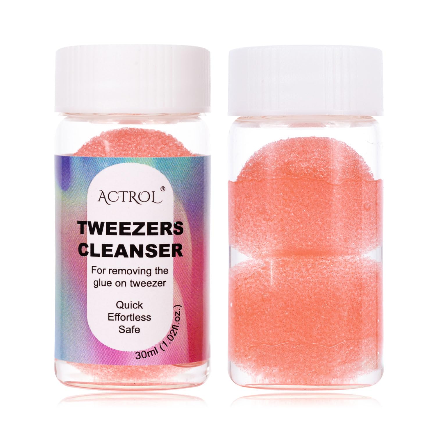 Amazon.com : ACTROL Eyelash Extensions Tweezer Cleanser 1 Bottles